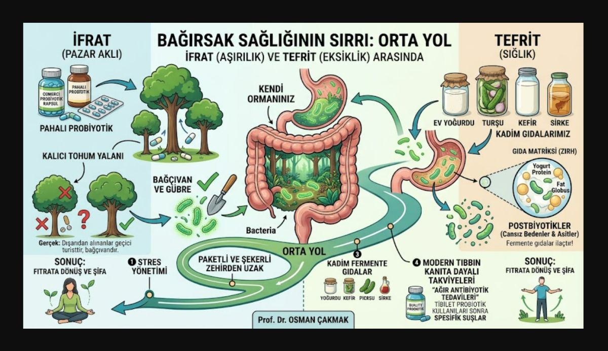 Bağırsak Sağlığında Büyük Yanılgı: Ev Yoğurdu mu Yoksa Probiyotik Haplar mı? Prof. Dr. Osman Çakmak Açıkladı