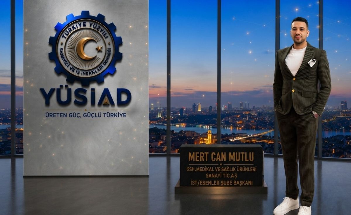 YÜSİAD'da Yeni Görev: Mert Can Mutlu Esenler Şube Başkanı Oldu